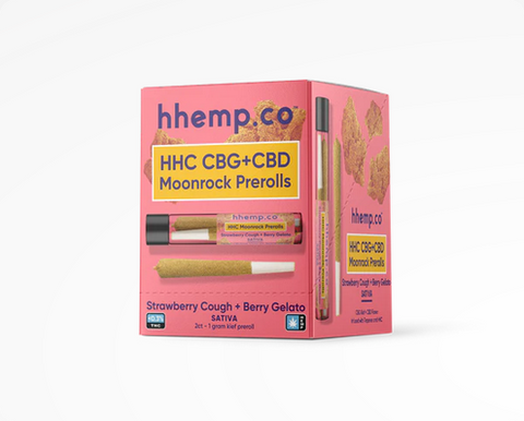 HHemp.co HHC+CBG+CBD Moonrocks Prerolls