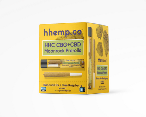 HHemp.co HHC+CBG+CBD Moonrocks Prerolls