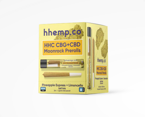 HHemp.co HHC+CBG+CBD Moonrocks Prerolls