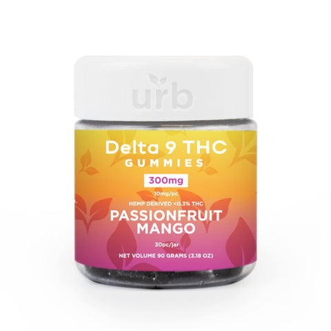 URB D9 THC Gummies 300MG  Nature's Secret