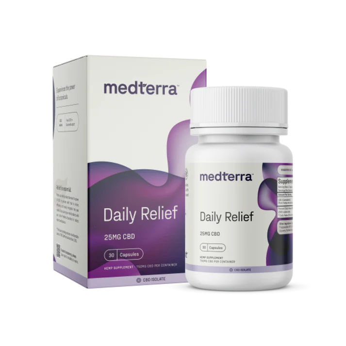 Medterra Hemp Gel Capsules 50mg