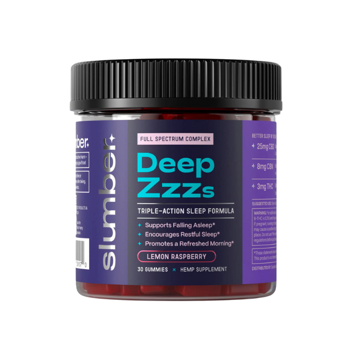 Slumber Full Spectrum CBD:CBN Gummies (Deep Zzz) by Slumber