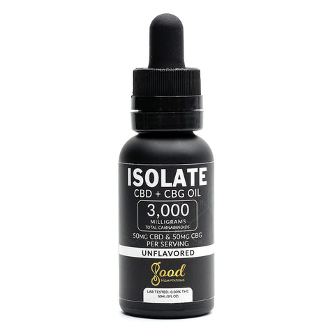 Good Hemptations Black Label Isolate Tincture 3000mg