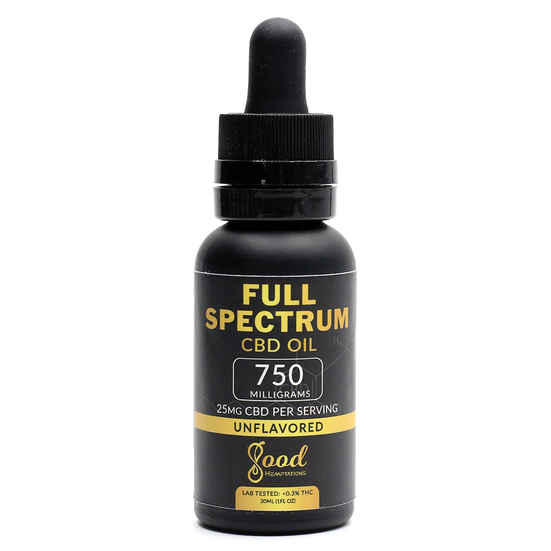 Good Hemptations Black Label Full Spectrum Tincture 750mg