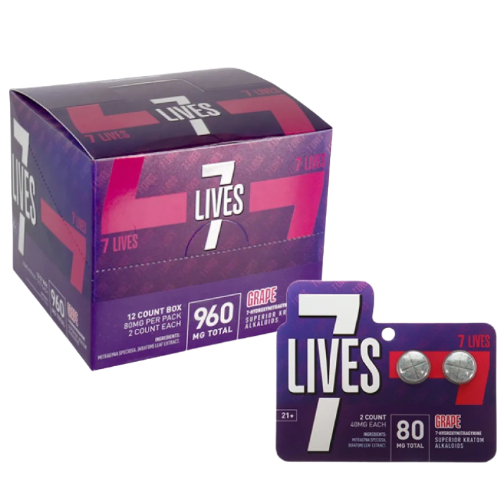 7 Lives 2ct 80mg by 7 Lives