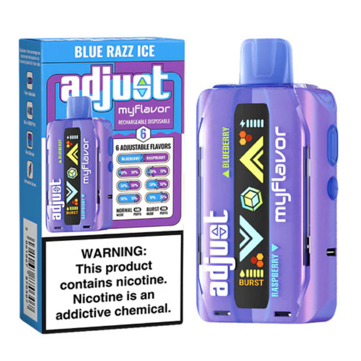 Adjustable cooling disposable vapes