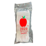 Apple logo plastic bags