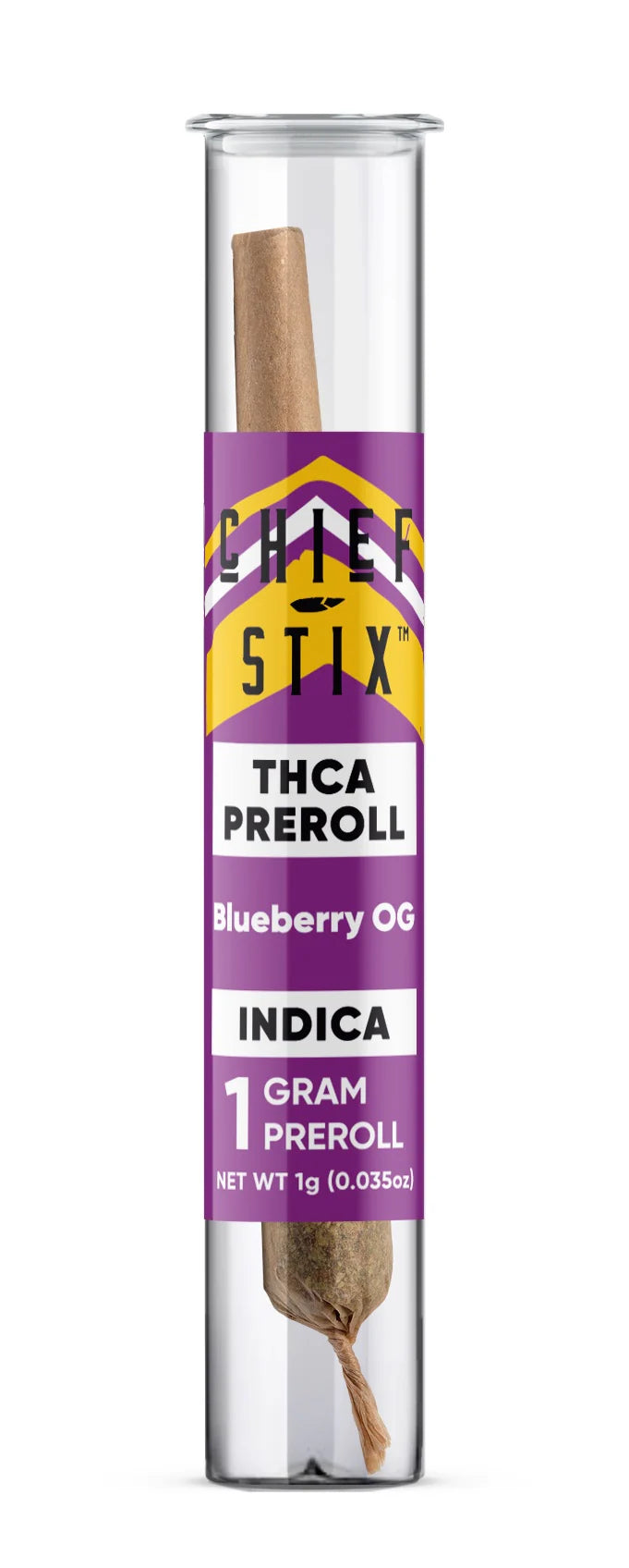 Chief Stix 1G THCA Pre-Roll  Nature's Secret