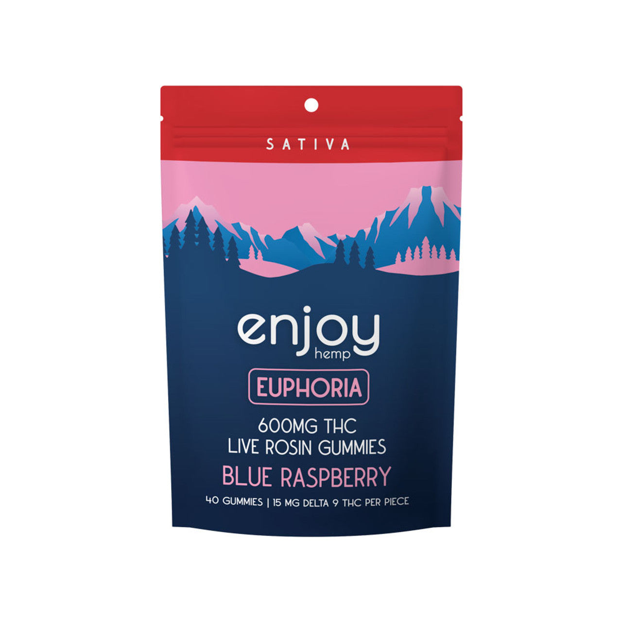 Enjoy Live Rosin 600mg Delta 9 THC Gummies + Terpenes