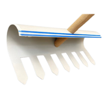 Denial Rake Work Pipe by Denial Glass