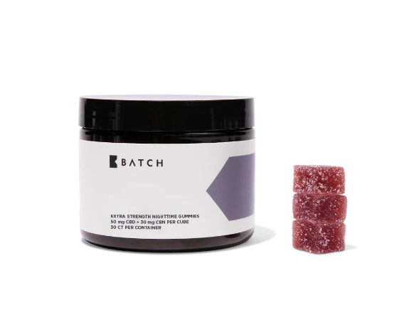 Batch Extra Strength Nighttime Gummies  Nature's Secret