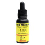 Good Hemptations Good Morning 1500mg CBD Isolate Tincture