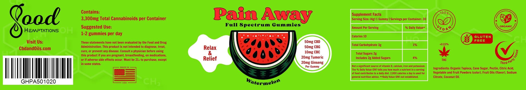 Good Hemptations Signature Gummies  Nature's Secret