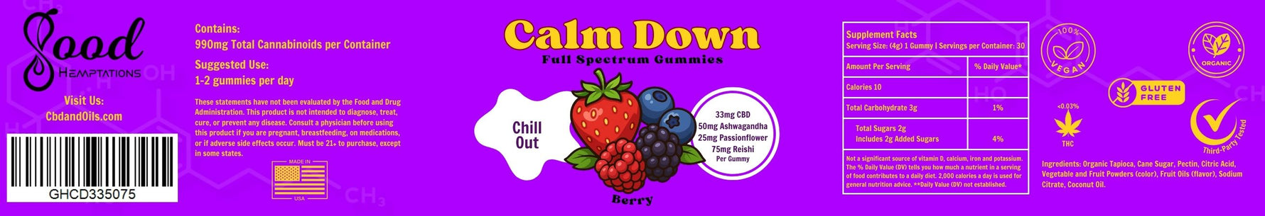 Good Hemptations Signature Gummies  Nature's Secret