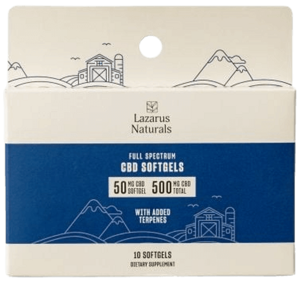 Lazarus Naturals CBD Softgels