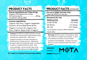 Good Hemptations Calming Pet Treats