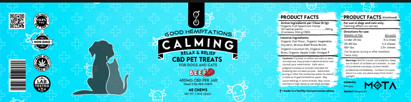 Good Hemptations Calming Pet Treats
