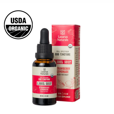 Lazarus Naturals Organic CBD Tincture