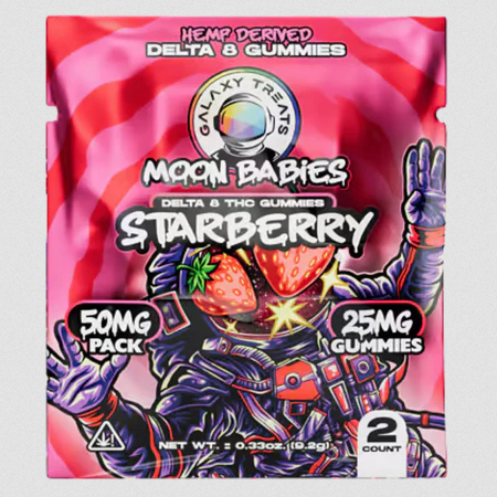 GALAXY TREATS Moon Babies 2pack D9/CBD