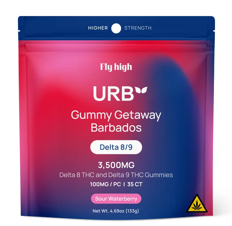 Urb D8/D9 Thc Gummies 3500mg by Nature's Secret