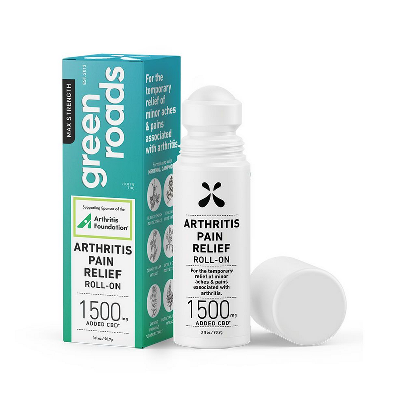 Green Roads Arthritis Pain Relief Roll‑On 1500mg