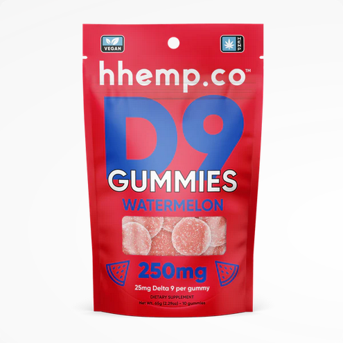 HHemp.co Delta 9 250mg Gummies  Nature's Secret