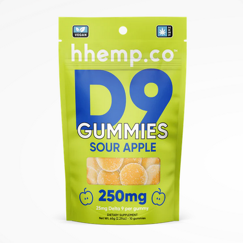 HHemp.co Delta 9 250mg Gummies
