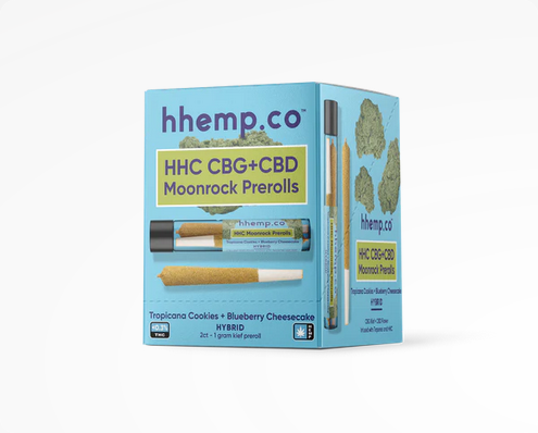 HHemp.co HHC+CBG+CBD Moonrocks Prerolls  Nature's Secret