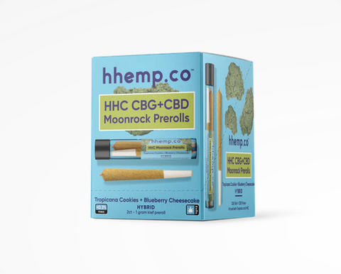 HHemp.co HHC+CBG+CBD Moonrocks Prerolls