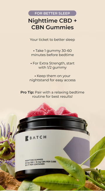 Batch Nightime Gummies  Nature's Secret