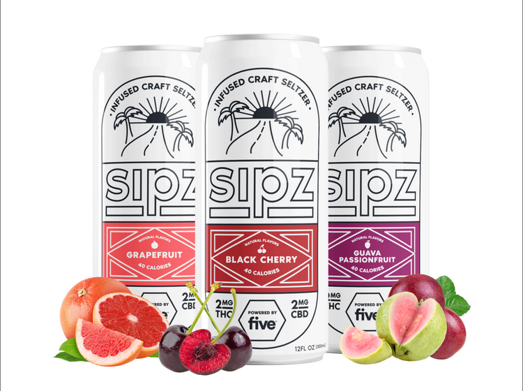 Sipz CBD Ready‑to‑Drink Beverages