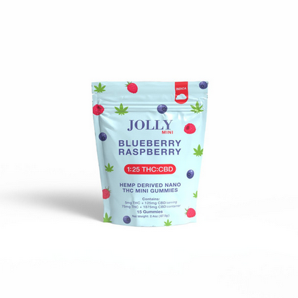 Jolly Cannabis 1:25 D9:CBD Gummies  Nature's Secret