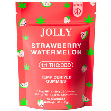 Jolly Cannabis 1:1 D9:CBD Gummies