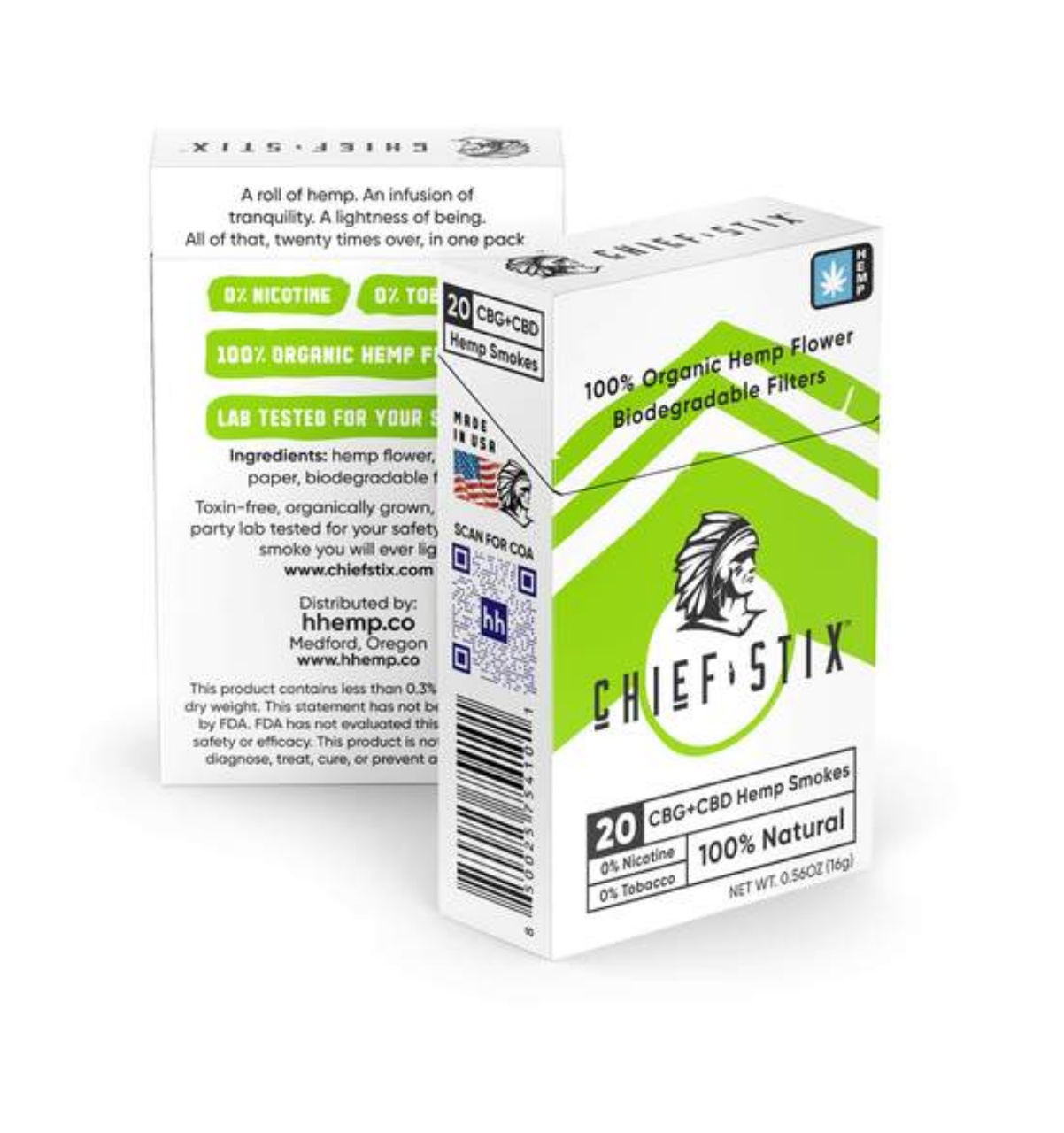 Chief Stix Hemp Smokes  Nature's Secret