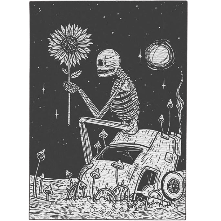 Skelz Print by Local Art
