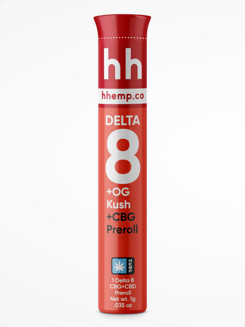 HHemp.co CBD+CBG 1gram Pre-Roll
