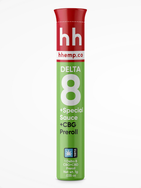 HHemp.co CBD+CBG 1gram Pre-Roll