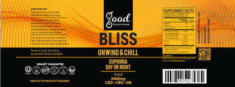 Good Hemptations Bliss Tincture