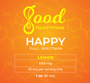 Good Hemptations Happy Tincture