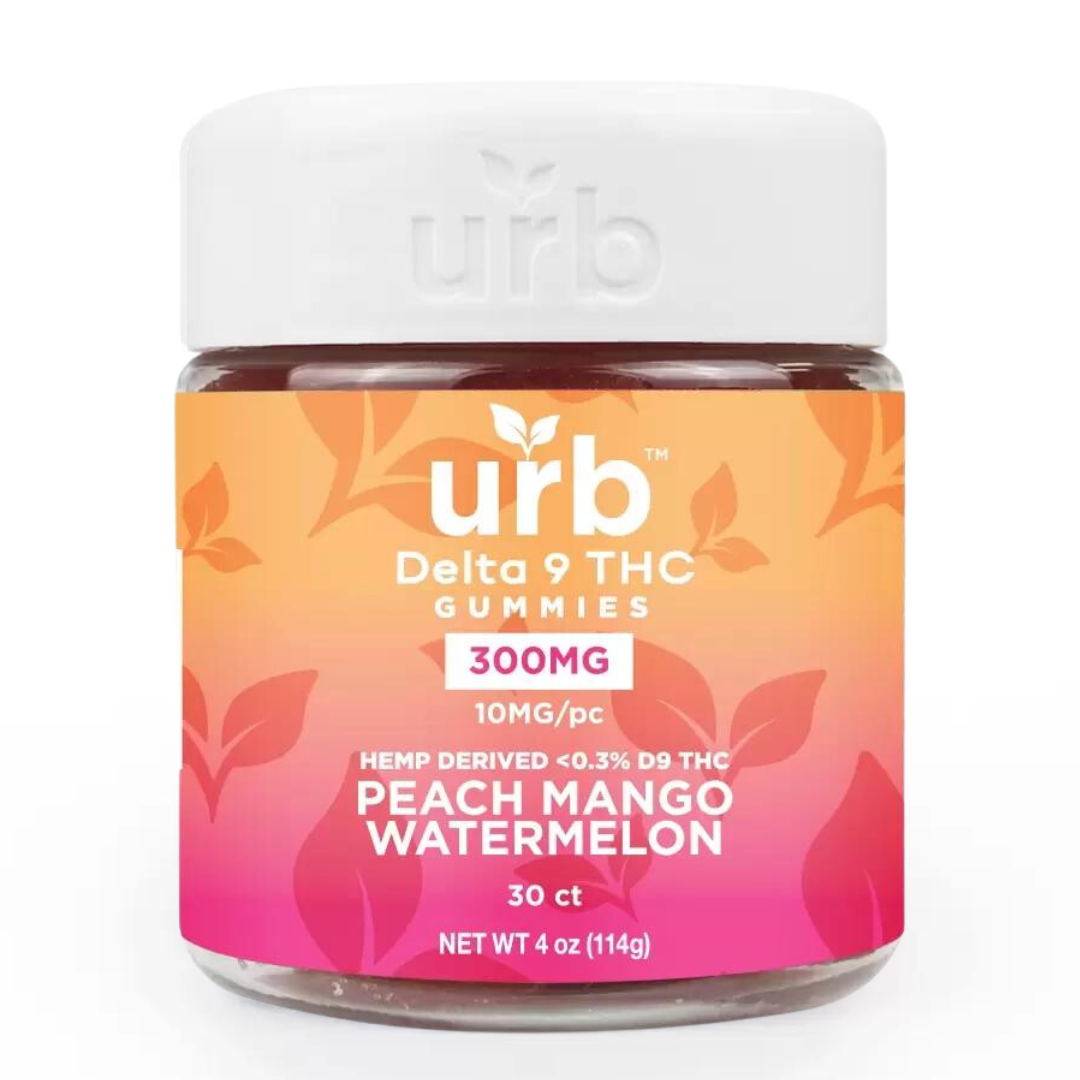 URB D9 THC Gummies 300MG  Nature's Secret