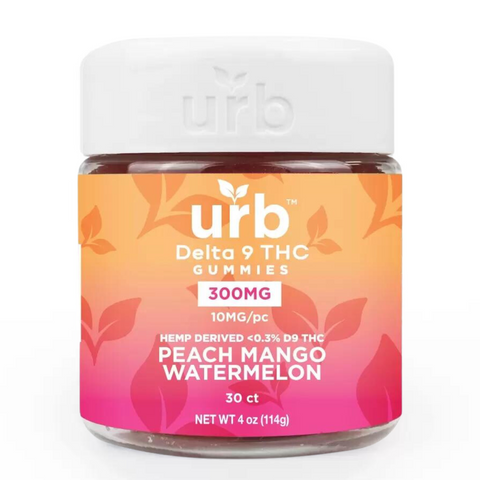 URB D9 THC Gummies 300MG